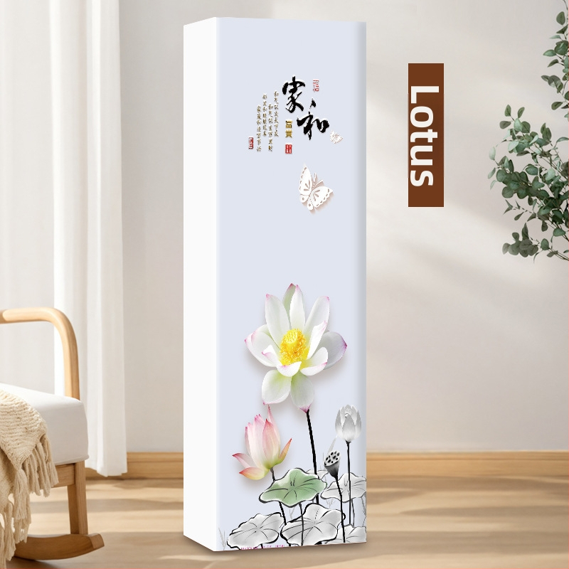 Vertikalus oro kondicionieriaus dulkių gaubtas, stačiakampė svetainės spinta, poliesteris, suderinamas su 3P2P, pritaikomas