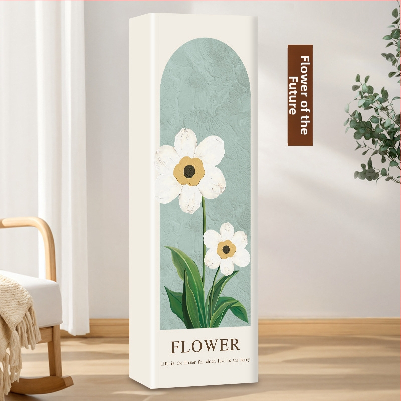 Vertikalus oro kondicionieriaus dulkių gaubtas, stačiakampė svetainės spinta, poliesteris, suderinamas su 3P2P, pritaikomas