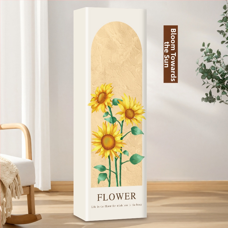 Vertikalus oro kondicionieriaus dulkių gaubtas, stačiakampė svetainės spinta, poliesteris, suderinamas su 3P2P, pritaikomas