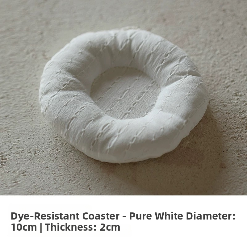 Japonijos stiliaus arbatinuko kilimėlis iš medvilnės-lino audinio, storas apsaugos nuo nudegimų sluoksnis, apskrito puodelio padėkliukas ir pieno padėklas, rankų darbas