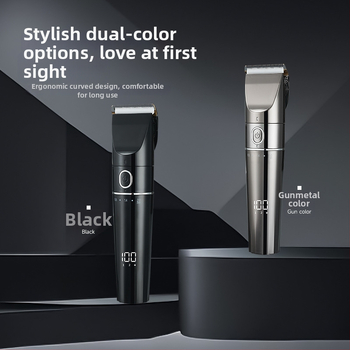 Bērnu matu griezējs, ārkārtīgi kluss, ar iekšējo akumulatoru, keramikas asmens, darbības laiks 1–3 stundas, uzlādējošs