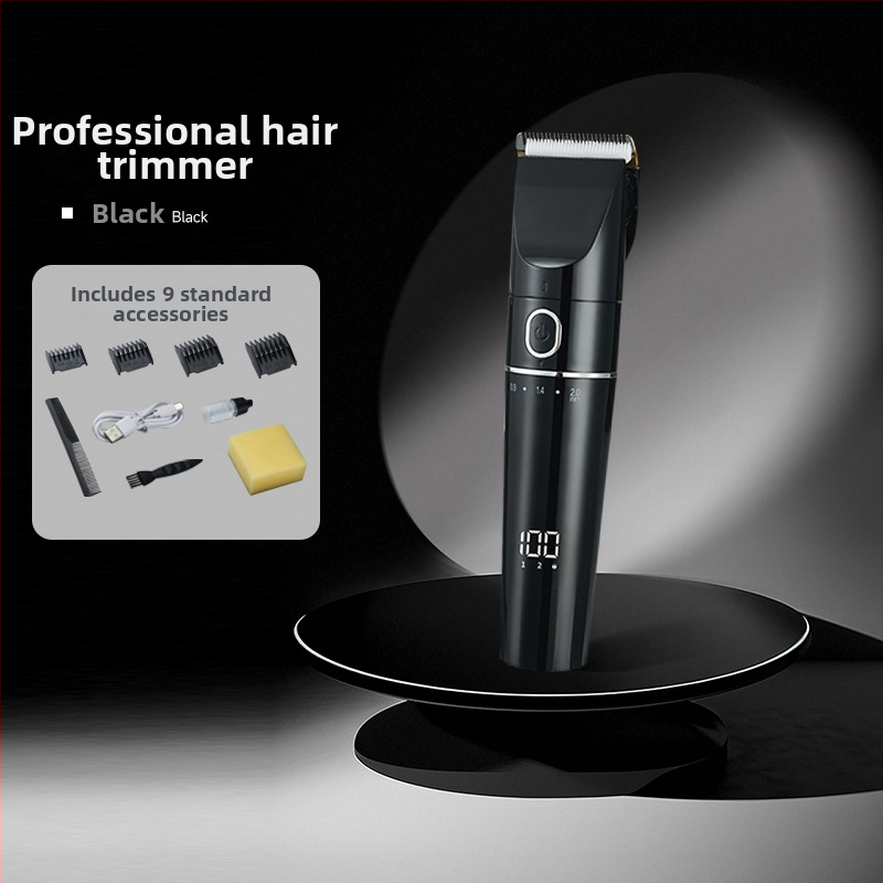 Bērnu matu griezējs, ārkārtīgi kluss, ar iekšējo akumulatoru, keramikas asmens, darbības laiks 1–3 stundas, uzlādējošs