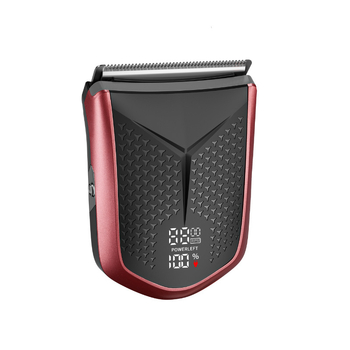 Elektriskais matu griezējs ar pilnu ķermeņa mazgāšanu un LCD displeju, uzlādējams, ar berzes motoru, nerūsējošā tērauda asmeņi (Iekšējā akumulatora jauda 500–800 mAh – Darbības laiks 1–3 h – Troksnis 46–70 dB – Ūdensizturīgs)