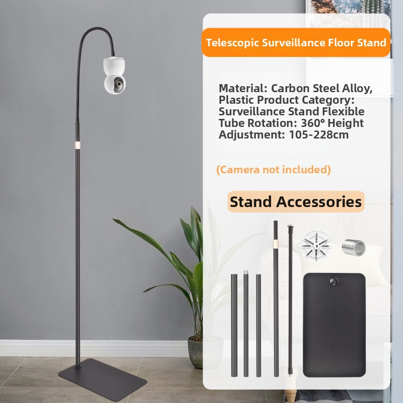 Sukamas grindų laikiklis kūdikių stebėjimo kamerai Xiaomi Ezviz Tapo; metalinis; universalus; pritaikymas palaikomas