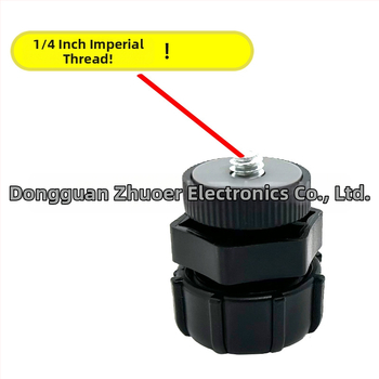 Zhuoer Ze73 ABS patogus išmaniojo telefono laikiklis su 1/4 colio rutulinės galvos adapteriu