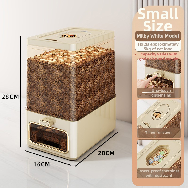 Riisihoidik, suletud, PET-plastikust, maht 7–8 L, putukate ja niiskuse vastu