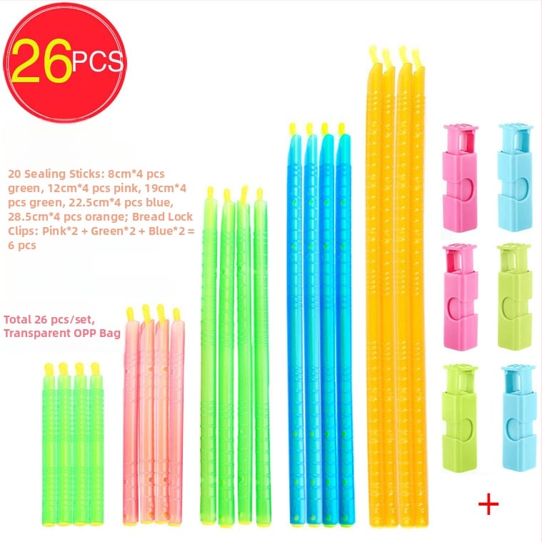 Щипка за запечатване на торби, влагоустойчива, за торбички с мляко на прах, кухненски аксесоар, модерен стил, персонализация