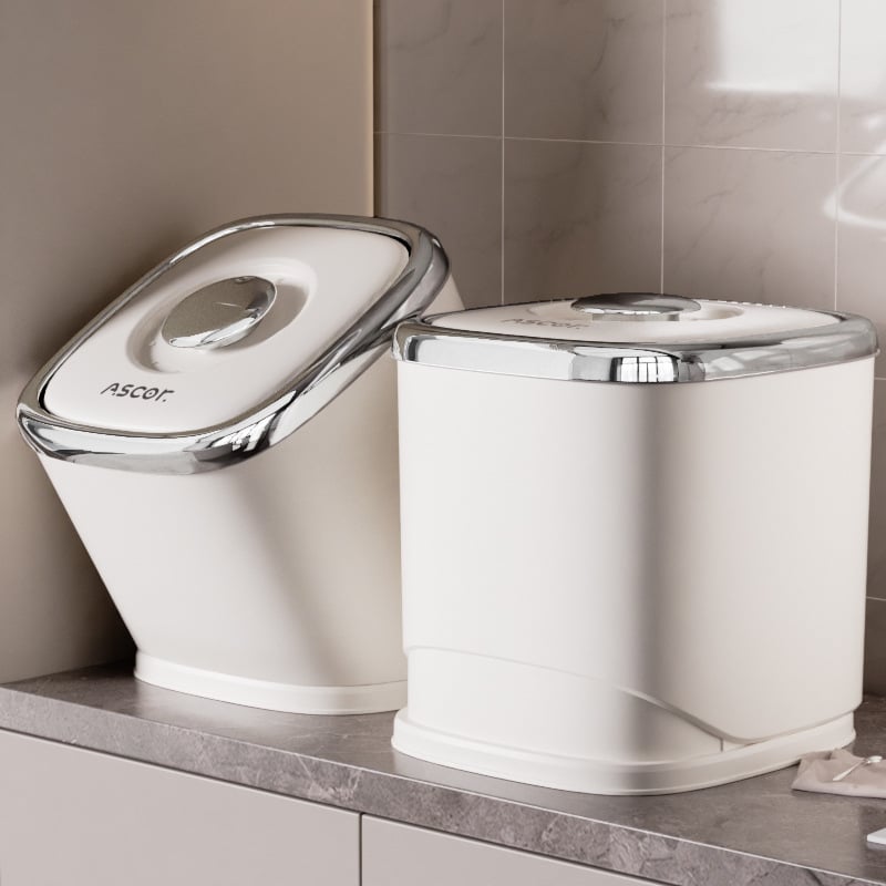 Кутия за съхранение на ориз, запечатана, влагозащитена и устойчива на насекоми, хранителна ABS пластмаса, капацитет 9–10 л