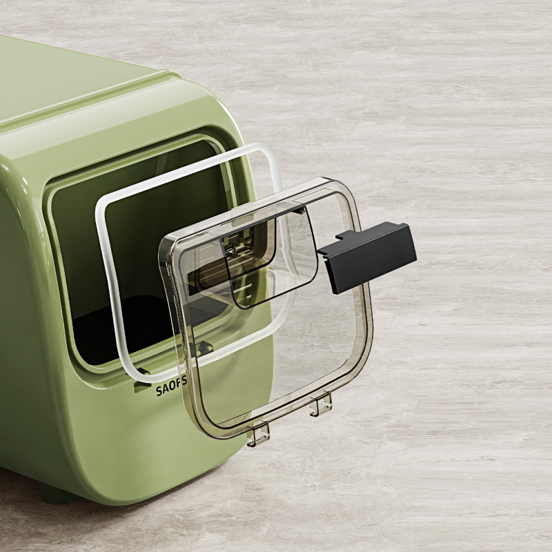 Ryžių laikymo dėžė su sandariu, atspari drėgmei ir kenkėjų atbaidymo funkcijai, plastikas PP+PET, talpa 10 L