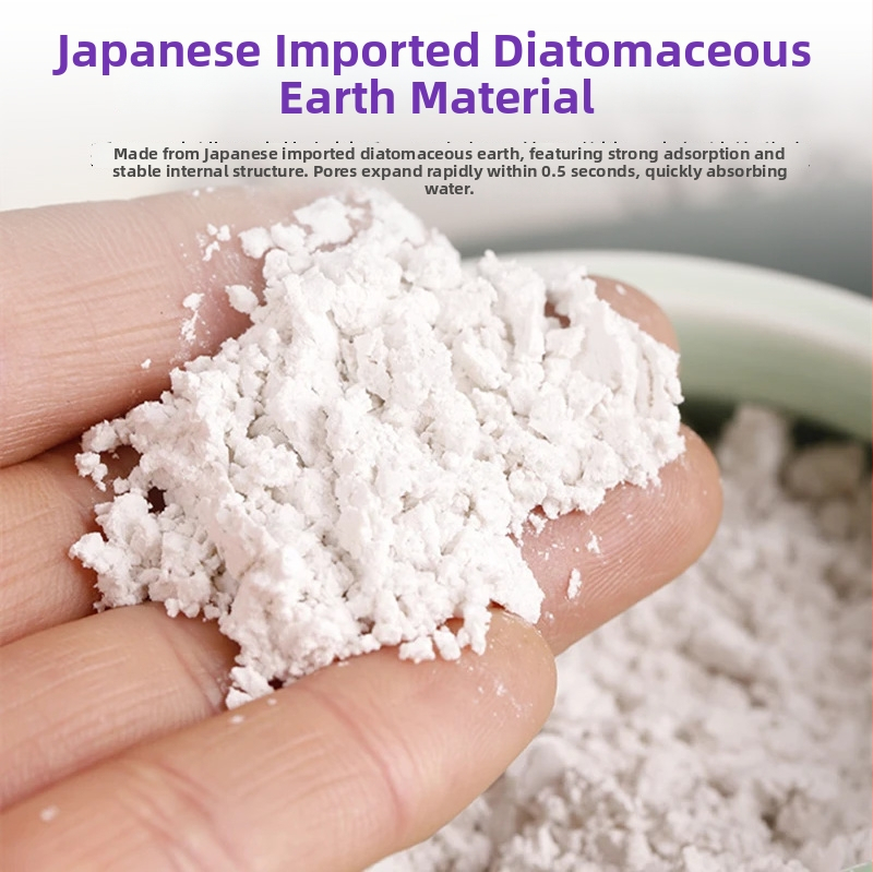 Diatomitagyagból tároló matrac – téglalap alakú, gépi szövés, modern minimalista stílus, 51–60% diatomitagyag, kézi mosás