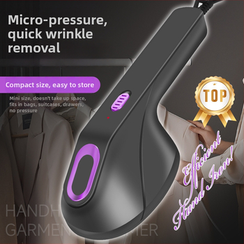 Drabužių garinimo įrenginys, nešiojamas, USB maitinimas, 40 W, įtampa iki 36 V, talpa mažiau nei 0,8 L