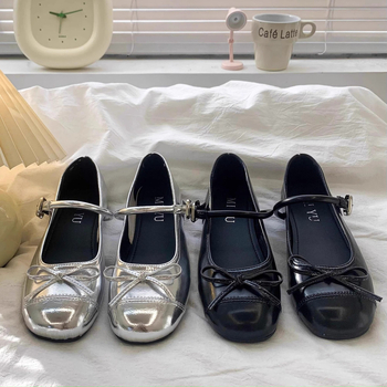 Francia Mary Jane cipők lányoknak – PU felsőrész, gumírozott talp, alacsony profilú, EVA belső talp, hercegnő stílus