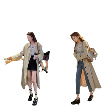 Moterys odiniai loaferiai – apvalus pirštas, slip-on, stora kulnas 3–5 cm