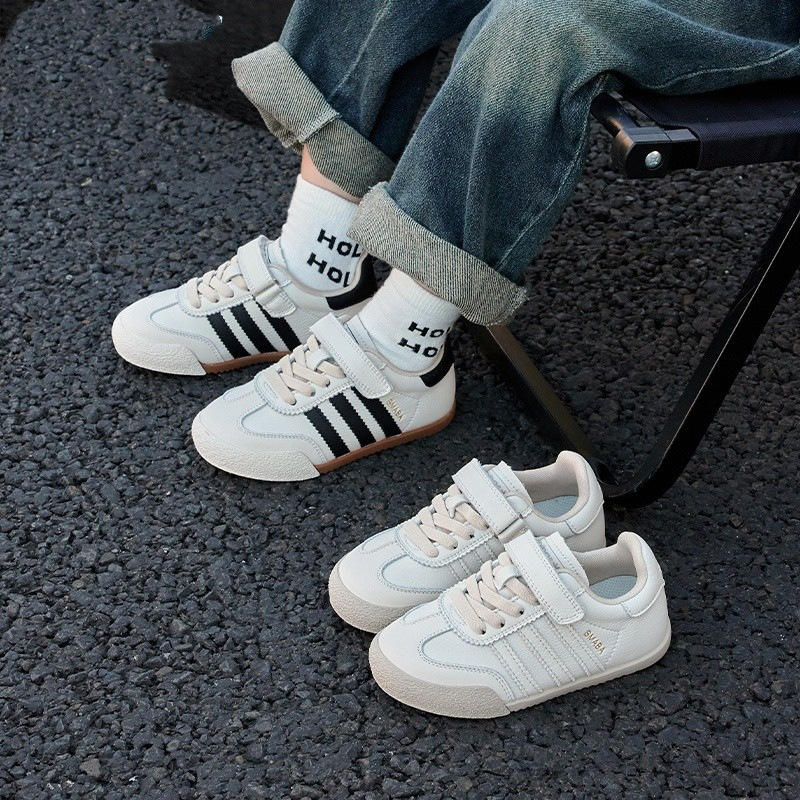 Unisex vaikų bėgimo bateliai su Velcro užsegimu, EVA padas ir viršutinė dalis iš superfiber; tinkami pavasariui, vasarai ir rudeniui.