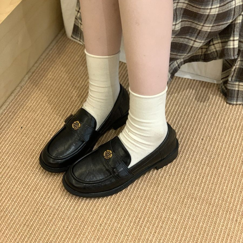 Moteriniai loaferiai, su apvaliu pirštu, viršus iš super fiber, žemas profilis, lateksinis įdėklas