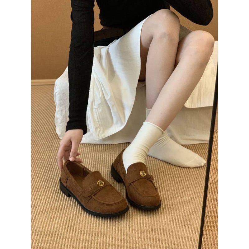 Moteriniai loaferiai, su apvaliu pirštu, viršus iš super fiber, žemas profilis, lateksinis įdėklas