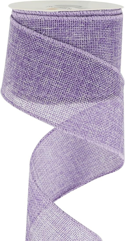 Burlap лента с телена крайна ивица — руло за DIY опаковки на подаръци, панделка и сватбена украса