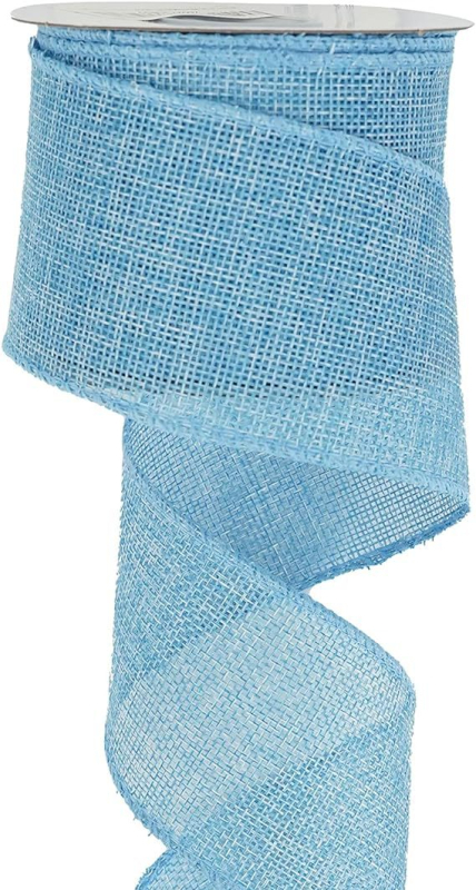 Burlap лента с телена крайна ивица — руло за DIY опаковки на подаръци, панделка и сватбена украса