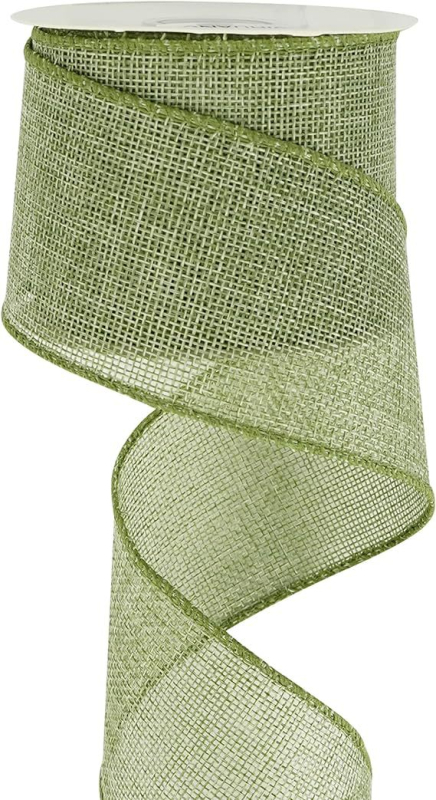 Burlap лента с телена крайна ивица — руло за DIY опаковки на подаръци, панделка и сватбена украса