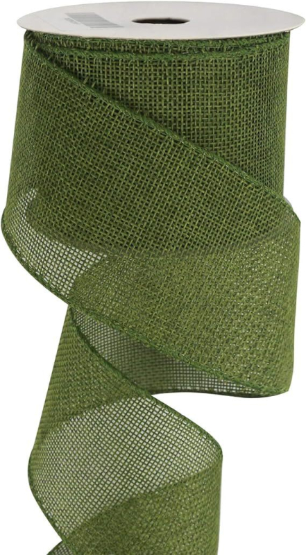 Burlap лента с телена крайна ивица — руло за DIY опаковки на подаръци, панделка и сватбена украса