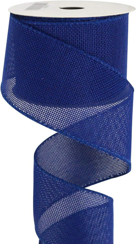 Burlap лента с телена крайна ивица — руло за DIY опаковки на подаръци, панделка и сватбена украса