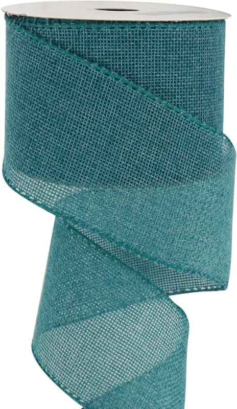 Burlap лента с телена крайна ивица — руло за DIY опаковки на подаръци, панделка и сватбена украса