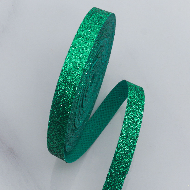 Hi gold полиестерна лента с блестящ ефект – ръчна изработка, DIY коледна панделка за опаковане на подаръци и украса