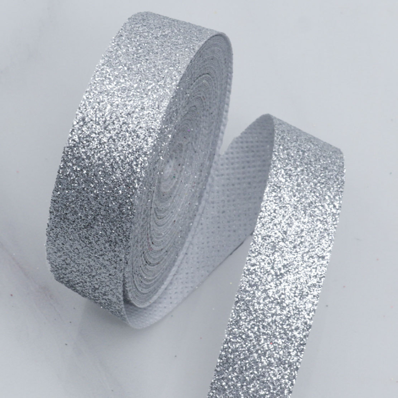 Hi gold полиестерна лента с блестящ ефект – ръчна изработка, DIY коледна панделка за опаковане на подаръци и украса