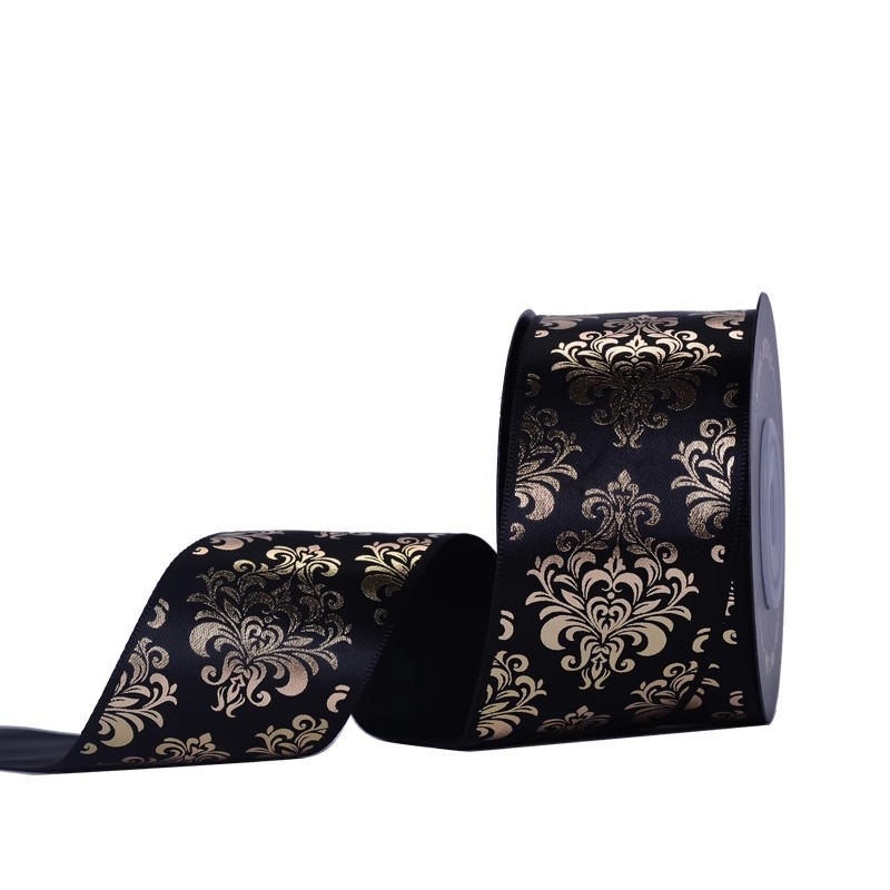 Bandă decorativă din poliester Yao Ming pentru ambalarea cadourilor, floristică și decor interior