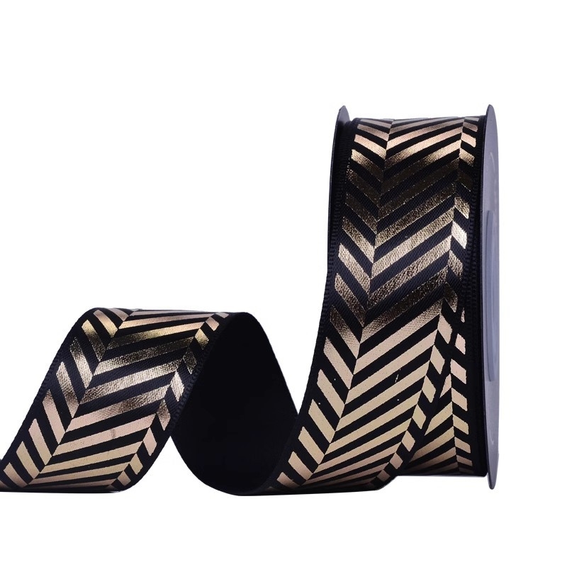 Bandă decorativă din poliester Yao Ming pentru ambalarea cadourilor, floristică și decor interior