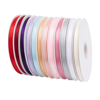 Ruiyang ručne vyrobená polyesterová stuha — tkaná DIY stuha na balenie darčekov, svadobnú výzdobu, kytice a doplnky do vlasov