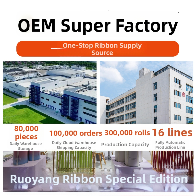 Ruiyang ručne vyrobená polyesterová stuha — tkaná DIY stuha na balenie darčekov, svadobnú výzdobu, kytice a doplnky do vlasov