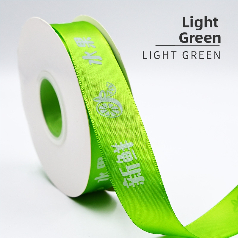 Satīna poliestera lenta dāvanām un ziediem — Yunling zīmols, piemērota ziedu iepakošanai, iepakošanas lentēm un tortu iepakošanai