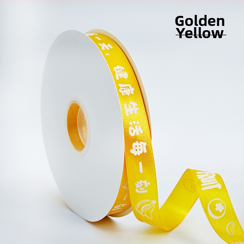 Satīna poliestera lenta dāvanām un ziediem — Yunling zīmols, piemērota ziedu iepakošanai, iepakošanas lentēm un tortu iepakošanai