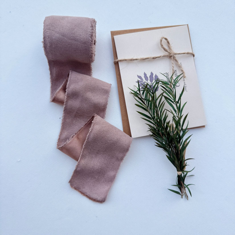 Полиестерна лента с раздърпани краища и кадифен ръб, аксесоар за коса с панделка и цвете