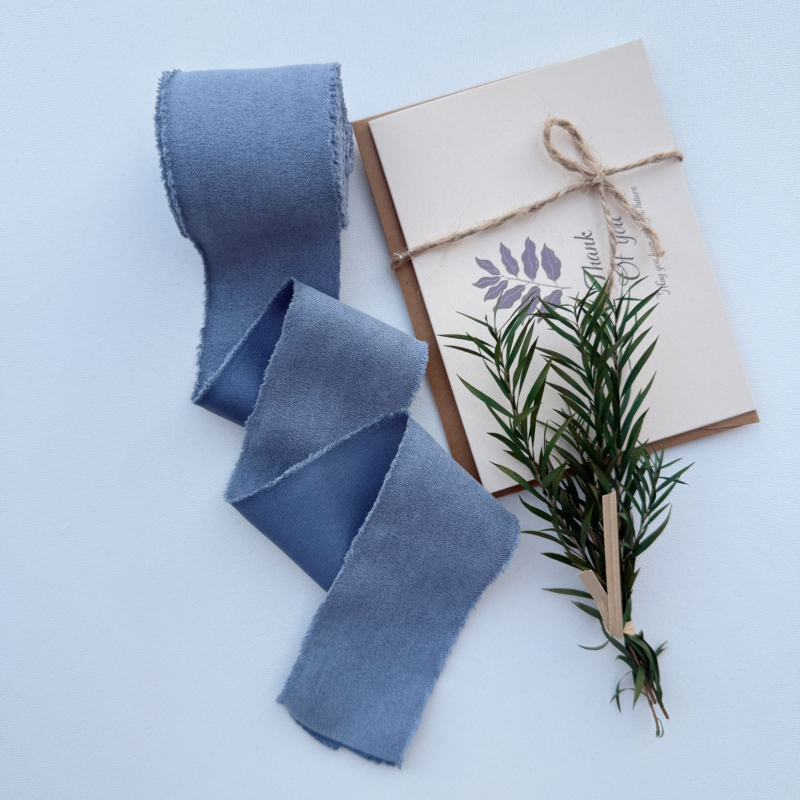 Полиестерна лента с раздърпани краища и кадифен ръб, аксесоар за коса с панделка и цвете