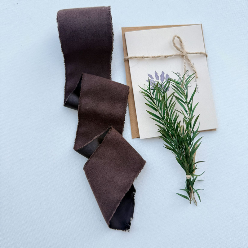 Полиестерна лента с раздърпани краища и кадифен ръб, аксесоар за коса с панделка и цвете