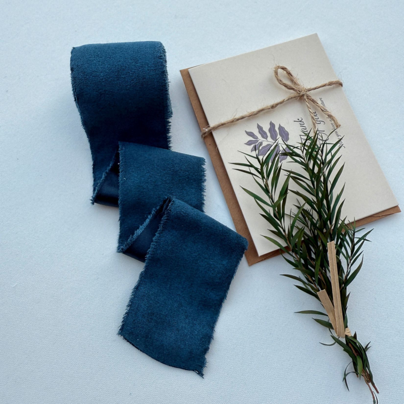 Полиестерна лента с раздърпани краища и кадифен ръб, аксесоар за коса с панделка и цвете