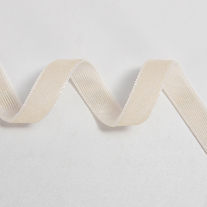 Едностранна кадифена лента с флок покритие за DIY аксесоари за коса от Ckacheychi/Khakis