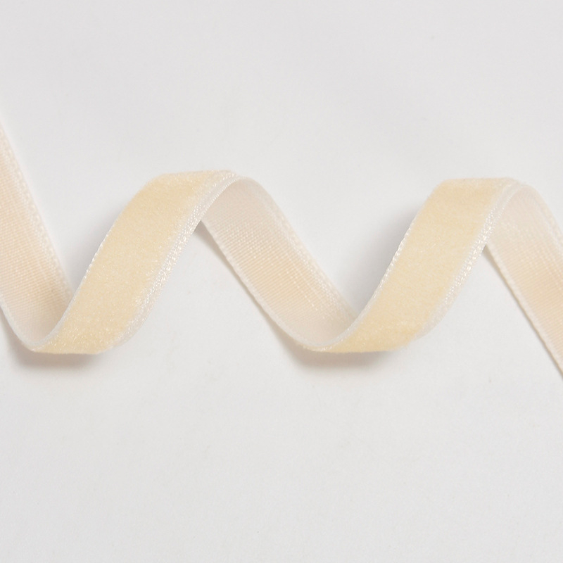 Едностранна кадифена лента с флок покритие за DIY аксесоари за коса от Ckacheychi/Khakis