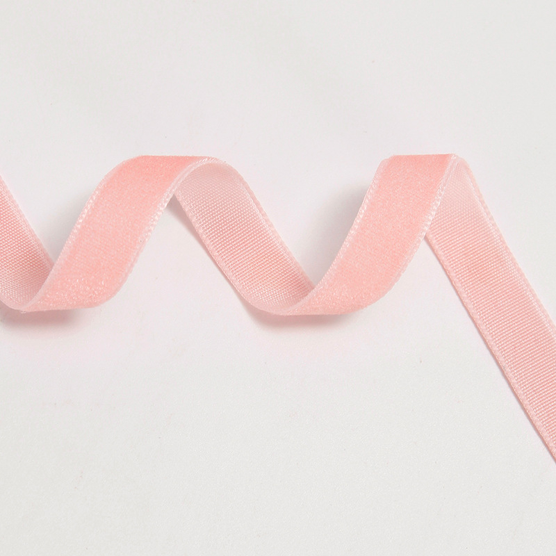 Едностранна кадифена лента с флок покритие за DIY аксесоари за коса от Ckacheychi/Khakis