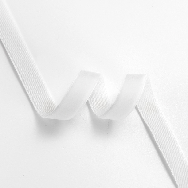 Едностранна кадифена лента с флок покритие за DIY аксесоари за коса от Ckacheychi/Khakis