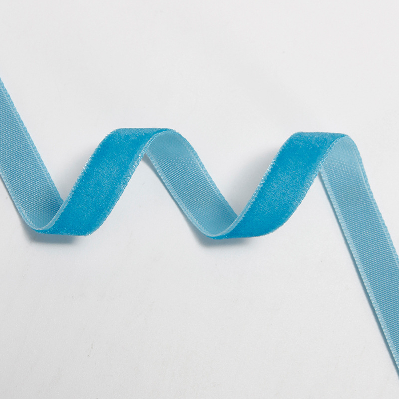 Едностранна кадифена лента с флок покритие за DIY аксесоари за коса от Ckacheychi/Khakis