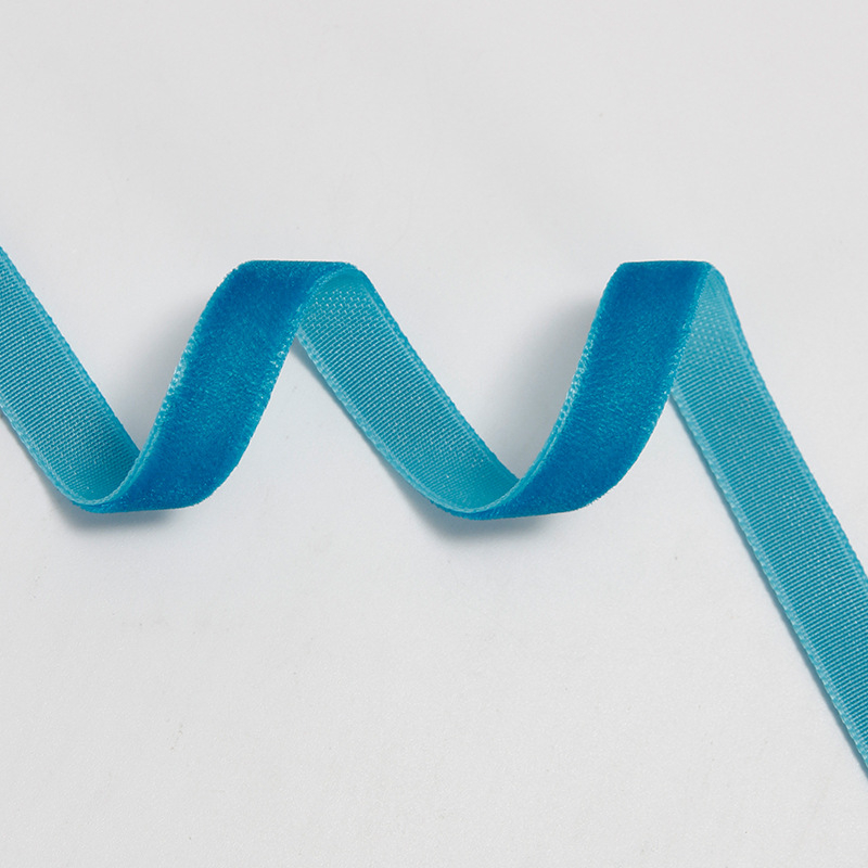 Едностранна кадифена лента с флок покритие за DIY аксесоари за коса от Ckacheychi/Khakis