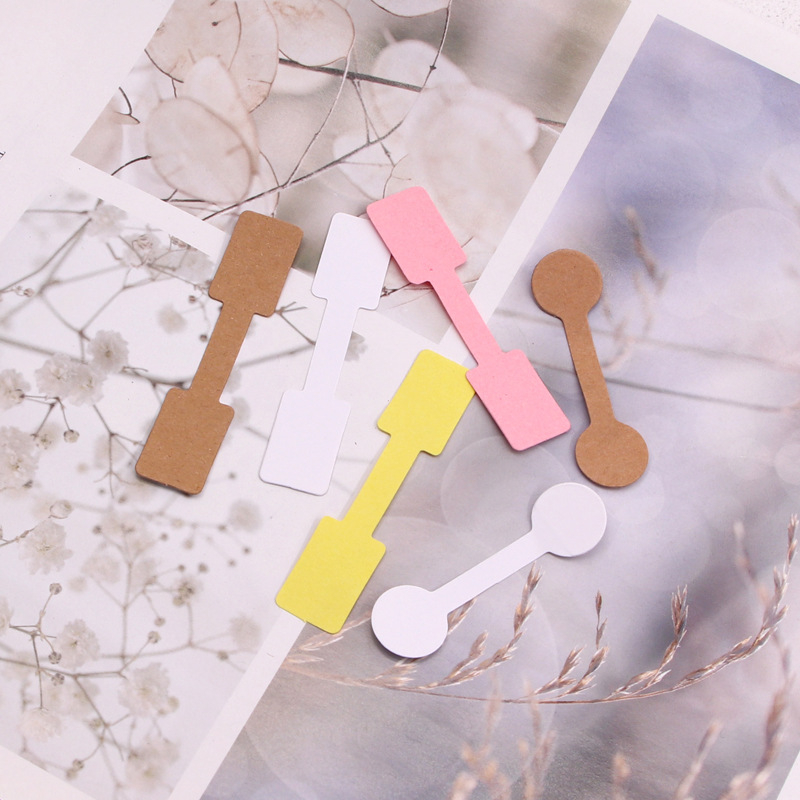 Pašlīmėta kainų etiketė žiedams ir juvelyrikai, stačiakampio formos, matinė danga