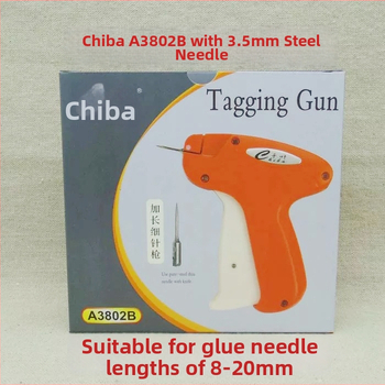 Drabužių etikečių pistoleto su plona adata – žymėjimo įrankis