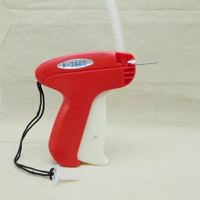 Drabužių etikečių pistoleto su plona adata – žymėjimo įrankis