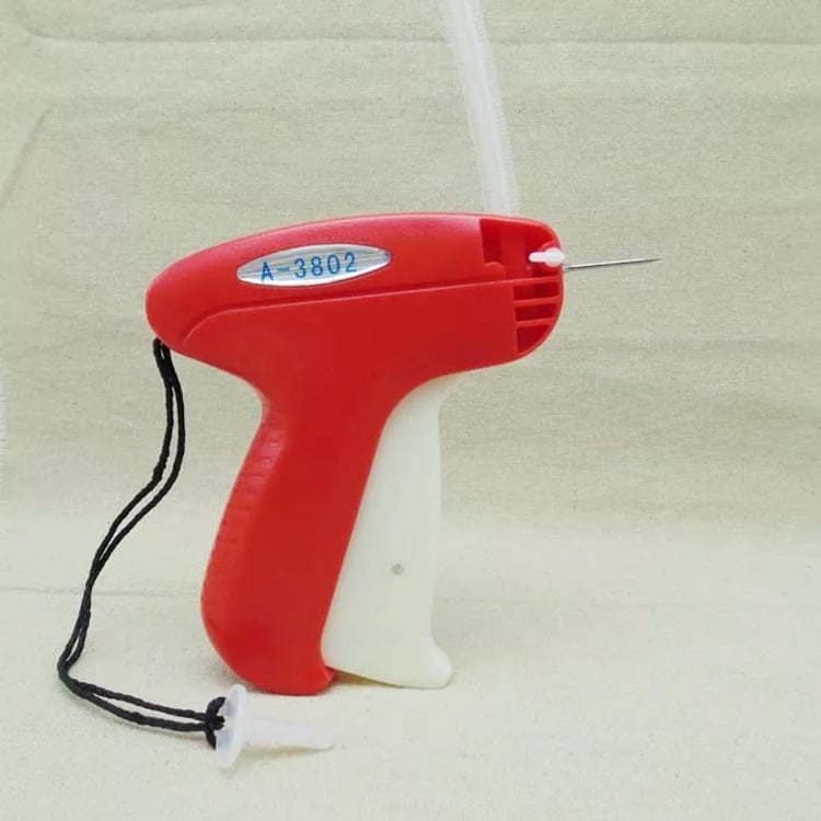 Drabužių etikečių pistoleto su plona adata – žymėjimo įrankis