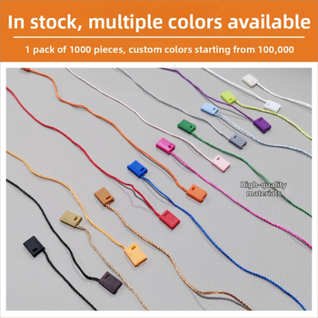 Etiketės virvė, Hengchang prekės ženklas, pagrindinė medžiaga: poliesterio siūlas, sagties medžiaga: plastikas, taikymas: batai, skrybėlės, kuprinės, drabužiai, aksesuarai, namų tekstilė, žaislai