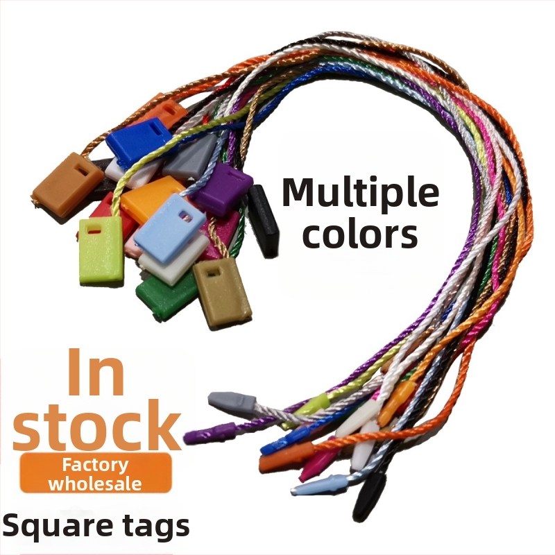 Etiketės virvė, Hengchang prekės ženklas, pagrindinė medžiaga: poliesterio siūlas, sagties medžiaga: plastikas, taikymas: batai, skrybėlės, kuprinės, drabužiai, aksesuarai, namų tekstilė, žaislai